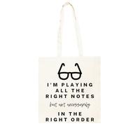 Zymbatee I En Pausa Mi Juego A Ser Aquí Bolso de mano unisex de algodón beige