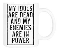 Zymbatee Taza de cerámica blanca clásica No tengo idea de lo que estoy haciendo