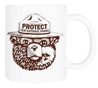 Zymbatee Taza de cerámica clásica blanca con caída al revés