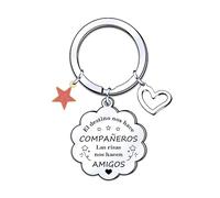 ZYMGUO Regalos Colegas Llaveros Regalos Para Amigas Regalos Despedida Regalos Empresa Navidad Regalo Compañera Trabajo Regalo Despedida Compañero Llavero Regalos Colegas Amigos Personalizado (4)