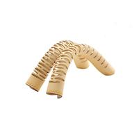 ZYMIADOU 2 fundas para asa de bolso de mano, de piel, con correa protectora, para 20, 25, 30, fundas de cuero, protector de bolsa, beige, One Size