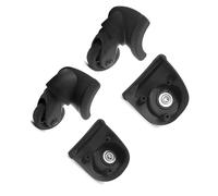 ZYMIADOU 4 piezas de repuesto de maleta, práctica y reparación de ruedas de equipaje de viaje para un reemplazo de equipaje suave