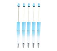 ZYMIADOU 5 bolígrafos con cuentas, divertidos bolígrafos de escritura para niños, niñas, niños, clase, recompensa, fiesta de cumpleaños