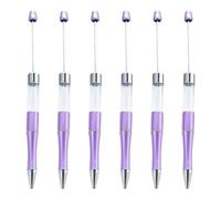 ZYMIADOU 6 bolígrafos con cuentas de 1,0 mm, cuentas de papelería suaves