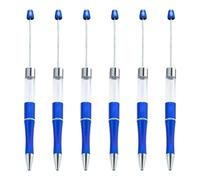 ZYMIADOU 6 bolígrafos con cuentas de 1,0 mm, cuentas de papelería suaves