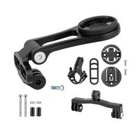 ZYMIADOU Adaptador de luz frontal para bicicleta, soporte de cámara multifuncional, para cámaras y dispositivos ligeros de bicicleta de carretera
