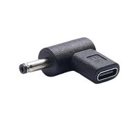 ZYMIADOU Adaptador USB C hembra a macho de 3,5 x 1,35 mm de repuesto para cámara, luz LED, adaptador de carga para equipo de impresora