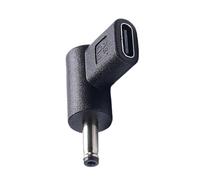 ZYMIADOU Adaptador USB C hembra a macho de 3,5 x 1,35 mm de repuesto para cámara, luz LED, adaptador de carga para equipo de impresora