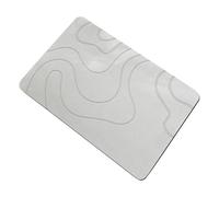 ZYMIADOU Alfombrilla de baño grande y altamente absorbente, de secado rápido, de secado rápido