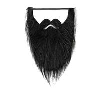 ZYMIADOU Barba falsa de Halloween, divertido bigote facial, accesorios para el cabello, bigote falso, suministros de cosplay, disfraz divertido de bigotes