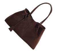 ZYMIADOU Bolso informal de piel suave para axilas, bolsa de hombro de gran capacidad, para viajes y uso diario, bolso retro, Brown, One Size