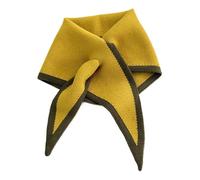 ZYMIADOU Bufandas decorativas para mujer, bufanda para el cuello, bufandas para mujer, Amarillo brillante., Talla única