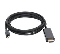 ZYMIADOU Cable de interfaces tipo C 4K 60Hz 1.8M USB Converter Plugs & Play Tye Adaptadores de fácil uso para monitor USB C a adaptadores de interfaz Plug and Play