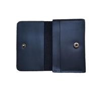 ZYMIADOU Cartera corta de diseño vintage compacta y elegante de poliuretano para tarjetas, monedero, monedero, monedero, tarjetero, Black, Mass Beauty