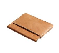 ZYMIADOU Cartera de bolsillo con bloqueo RFID, impermeable, para crédito bancario, multiranura, para hombres y mujeres, Brown, Mass Beauty