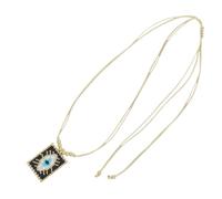 ZYMIADOU Delicado collar de cuentas en forma de corazón, joyería elegante, collar de cuentas de corazón, talla única, como se describe, como se describe