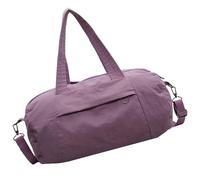 ZYMIADOU Elegante bolsa de fitness para mujer con compartimento grande, bolsa de hombro de nailon, bolso casual para viajes y uso diario, bolso de viaje de negocios, Purple, One Size