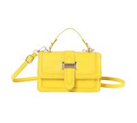 ZYMIADOU Elegante bolso cruzado con textura de piedra para mujer, bolso de hombro de poliuretano, ideal para viajes, casuales y trabajo, bolsos de mujer, Amarillo, One Size