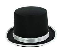 ZYMIADOU Elegante sombrero de mago con cinta para accesorio de moda unisex, elegante detalle de Panamá