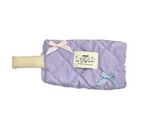 ZYMIADOU Estuche para lápices de dibujos animados, bolsa de maquillaje de gran capacidad, bonitos lazos organizadores de escritorio para estudiantes, lazos encantadores, lápices, almacenamiento de