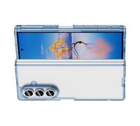 ZYMIADOU Funda protectora de dos capas con absorción de golpes, recortes precisos y diseño anticaídas, para teléfonos inteligentes, color azul