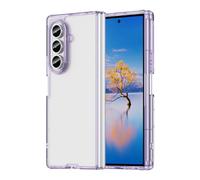 ZYMIADOU Funda protectora de dos capas con absorción de golpes, recortes precisos y diseño anticaídas, para teléfonos inteligentes, color morado