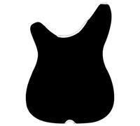 ZYMIADOU Funda protectora lavable para guitarra impresa a prueba de polvo, funda protectora para guitarra, Black