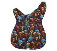 ZYMIADOU Funda protectora lavable para guitarra impresa a prueba de polvo, funda protectora para guitarra, momia