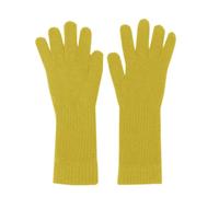 ZYMIADOU Guantes acrílicos ligeros, puños largos, aislantes, esquí, ciclismo, protección contra el frío, tecnología de absorción del sudor, guantes acrílicos suaves