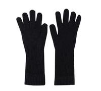 ZYMIADOU Guantes acrílicos ligeros, puños largos, aislantes, esquí, ciclismo, protección contra el frío, tecnología de absorción del sudor, guantes acrílicos suaves