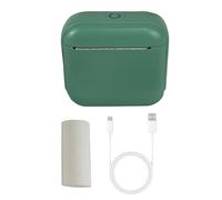 ZYMIADOU Impresora portátil de etiquetas en miniatura, compatible con Bluetooth, térmicas, sin tinta, monocromos, cápsulas de impresión para estudio, notas, trabajo, múltiples escenarios, impresora