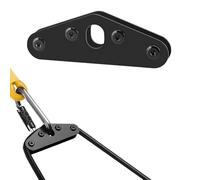 ZYMIADOU Instalación rápida, protector de cadera ascendente, 2,4 mm, construcción de acero inmune, fuerte equipo de seguridad para exteriores, 400 equipos ascendentes