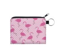 ZYMIADOU Monedero único de poliéster con correa para hombres y mujeres, ideal para llaves y más para mujeres