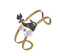 ZYMIADOU Pulsera ajustable de acero inoxidable con temática de mariposa, unisex, joyería para regalar y declaraciones de moda diarias, accesorio casual para fiestas, talla única, como se describe