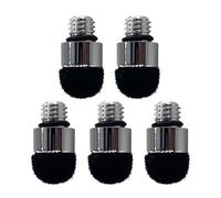 ZYMIADOU Punta de bolígrafo reemplazable con cabeza aterciopelada suave/cabezal de tela de conductividad, control preciso para tabletas y punta de tela suave digital