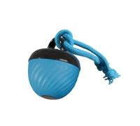 ZYMIADOU SelfMoving - Pelota eléctrica para perros con acciones de rodamiento impredecibles para perseguir y burlarse de pequeñas a grandes bolas automáticas
