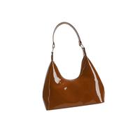 ZYMIADOU Sofisticado bolso de hombro para mujer, de piel sintética, bolso de mano para axilas, complementa cualquier atuendo para múltiples ocasiones, bolso de hombro casual de moda, Brown, One Size