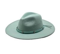 ZYMIADOU Sombrero de fedoras transpirable para magos, caballeros, carnavales, fedoras de fieltro grueso para adultos, casual, reunión, fieltros para hombres, mujeres