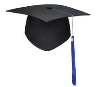 ZYMIADOU Sombrero de graduación con flecos para adultos MortarBoard Academic High School Bachelor Of Graduate Party Ceremonia 2024 Sombrero de soltero para graduación