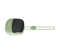 ZYMIADOU Ventilador de cuello colgante con múltiples ajustes de velocidad, recargable, portátil, para deportes al aire libre, pequeño ventilador eléctrico que funciona con pilas