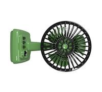 ZYMIADOU Ventilador de escritorio retro con proceso suave, modo de 3 velocidades, carga USB, aleación en miniatura, refrigeración de escritorio, portátil, USB