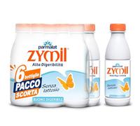 Zymil - Latte speciale, in valigetta da 6 bottiglie, parzialmente scremato, senza lattosio