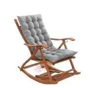 Zymjzbetic 1pc Outdoor Garden Reclining Chair Cushion Solid Color Soft Thicken Rocking Chair Seat Pad High Back Chair Cushion para Exteriores e Interiores(Color 9,48x120cm)