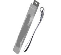 Zymjzbetic Calzador largo 52cm Length Alloy Metal Shoe Horns For Convenient Wearing Shoes Horn And Spoon Leather High Heel Hanging(52CM Bring a box)