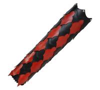 Zymjzbetic Carcaj para Flechas Medieval Larp Archer Dragonscale Quiver Forest Elven Cuero Espalda Flecha Estuche Protector Robin Hood Ranger Elf Bowman Tiro con Arco(Black and Brown)