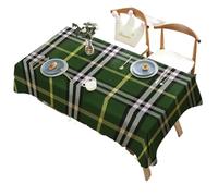 Zymjzbetic Mantel a Rayas Mantel con patrón de Rayas for Restaurante, Cocina, Sala Estar, decoración del hogar, Rectangular, for Fiestas(Color 3,90x140cm)