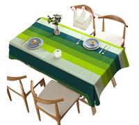 Zymjzbetic Mantel a Rayas Mantel con patrón de Rayas for Restaurante, Cocina, Sala Estar, decoración del hogar, Rectangular, for Fiestas(Color 7,70x70cm)