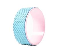 Zymjzbetic Rueda de Yoga, Anillo Pilates, Accesorios Gimnasio for el hogar, Equipo Ejercicio, círculo Fitness, Masaje Muscular, Rodillo Entrenamiento Espalda para aliviar el Dolor de Espalda(Blue)