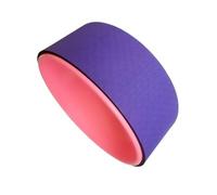 Zymjzbetic Rueda de Yoga, Rueda Equilibrio, flexión hacia atrás, círculo, Pilates, Anillo, Suministros auxiliares para aliviar el Dolor de Espalda(Color 12)