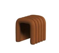 Zymjzbetic Taburete de Maquillaje Silla de Maquillaje Creativa, Taburete tocador for Dormitorio, Comedor, decoración del hogar, práctico for Cambiar Zapatos(Coffee)